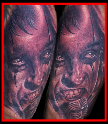 Looking for unique Darrin White Tattoos?  Alice Cooper